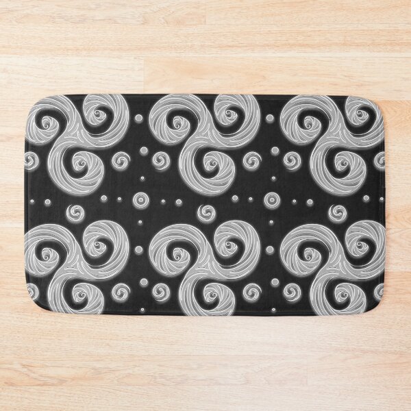 Item preview, Triple Spiral Black & White designed and sold by DrowningBeauty.