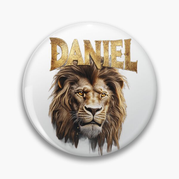 Item preview, Daniel Leo – Royal Lion Zodiac Name Art designed and sold by AlexLineArt.