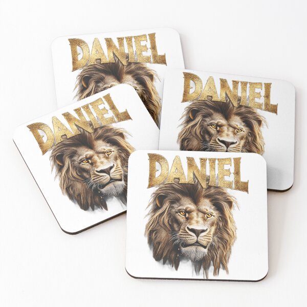 Item preview, Daniel Leo – Royal Lion Zodiac Name Art designed and sold by AlexLineArt.