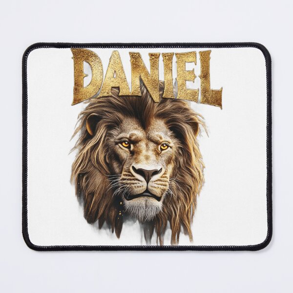 Item preview, Daniel Leo – Royal Lion Zodiac Name Art designed and sold by AlexLineArt.
