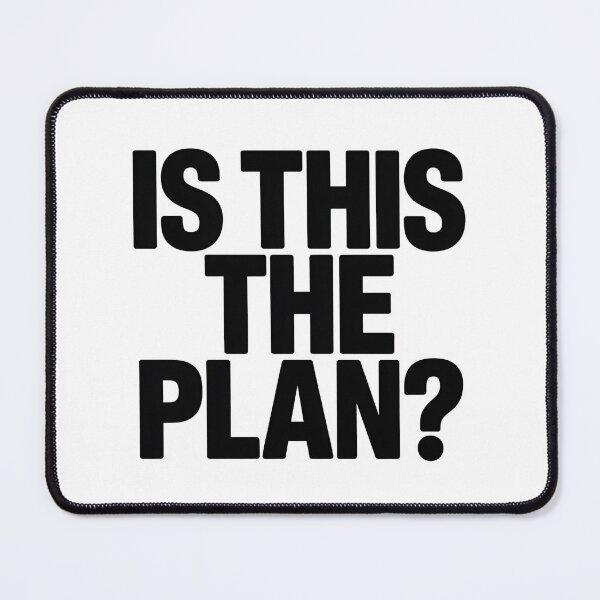 Item preview, Is This the Plan? – Minimal Dry Political Humor Phone Case designed and sold by The People’s Punchline.