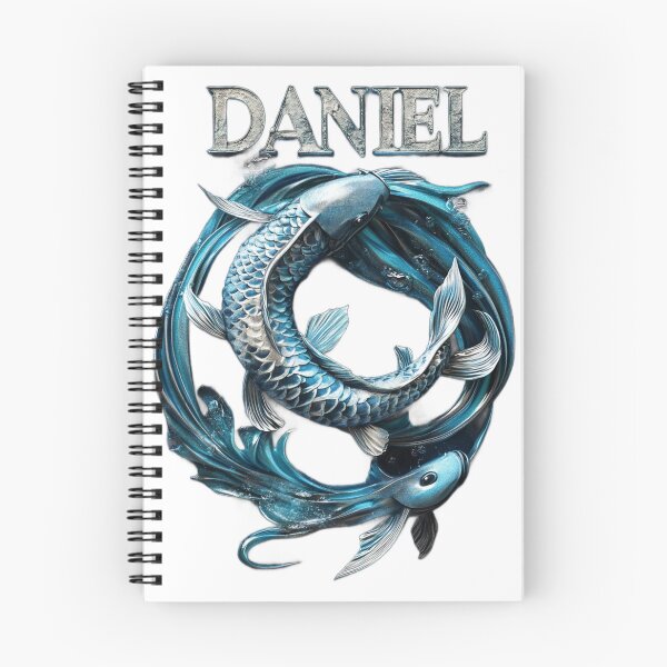 Item preview, Daniel Pisces – Zodiac Fantasy Name Art designed and sold by AlexLineArt.