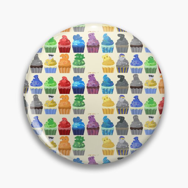 Item preview, BFDI  Numbers Algebraliens Cupcakes designed and sold by Pixiefunpup.