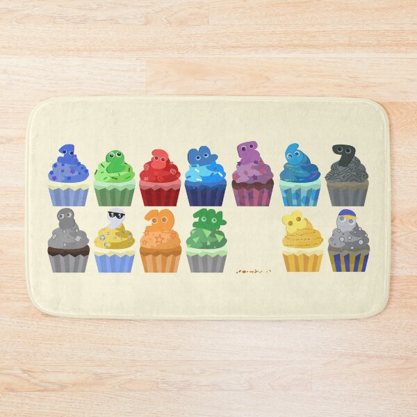 Item preview, BFDI  Numbers Algebraliens Cupcakes designed and sold by Pixiefunpup.