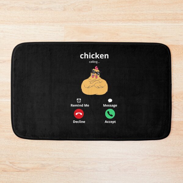 Item preview, chicken Calling Funny Meme chicken is Calling Misspelled, design humor with glasses calls designed and sold by adjamine.