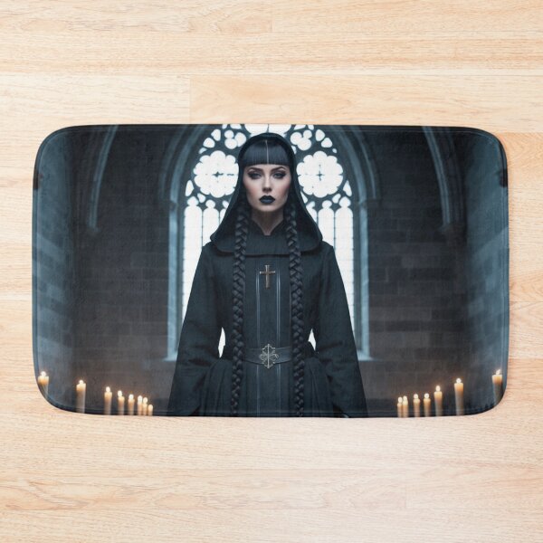 Item preview, gothic woman – cathedral shadows – dark sacred elegance designed and sold by Traumrausch.