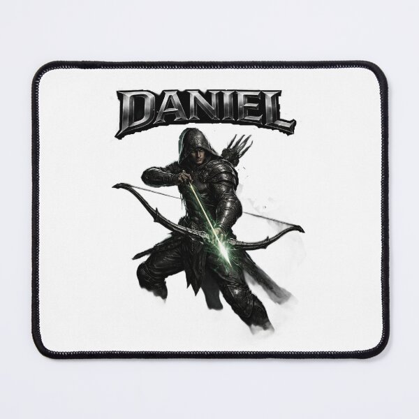 Item preview, Daniel Sagittarius – Zodiac Fantasy Archer Name Art designed and sold by AlexLineArt.