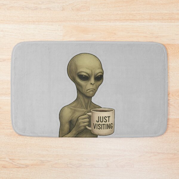 Item preview, Alien visitor designed and sold by JacQhq.