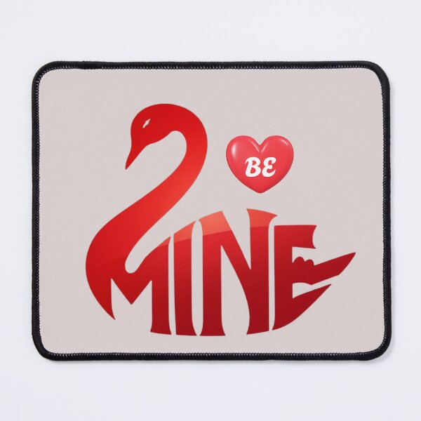 Item preview, BE MINE SWAN designed and sold by BKDIGITALSHOP.