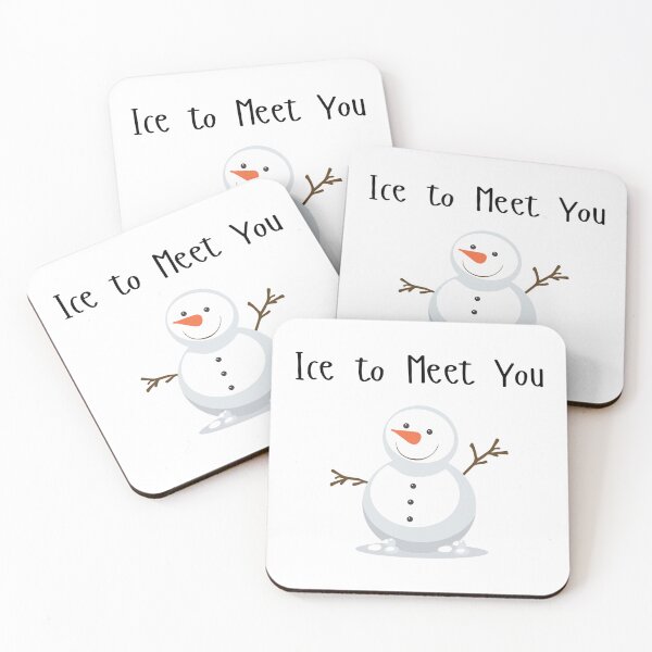 Item preview, Snowman Says Ice to Meet You designed and sold by NEXOWEAR.