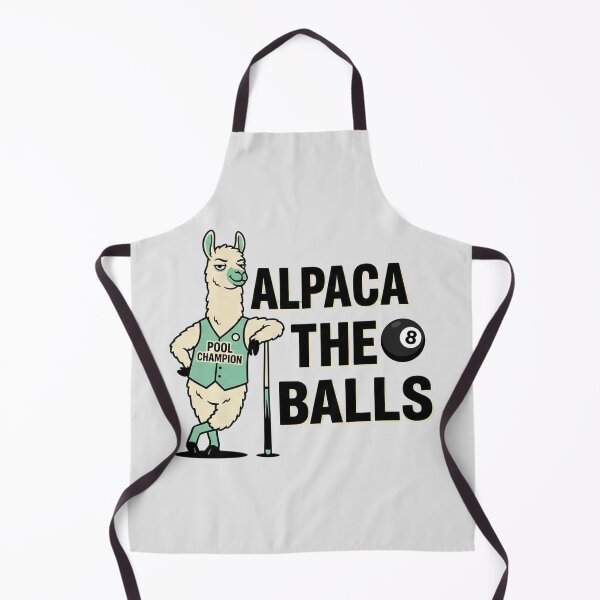 Item preview, Alpaca The Balls - Funny Billiards & Pool Pun designed and sold by Majnon8bp.