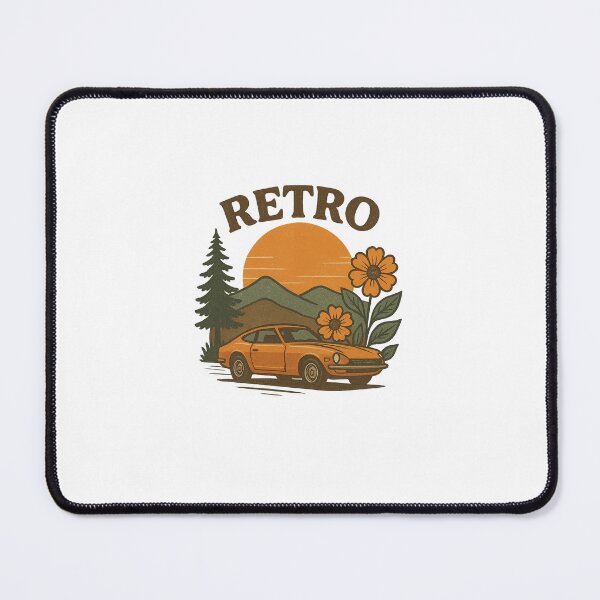Item preview, Retro Adventure Car Nature Art designed and sold by Mix Mood.