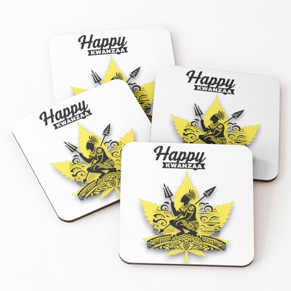 Item preview, Tribal Warrior Graphic Atop Yellow Leaf designed and sold by blacK1982White.
