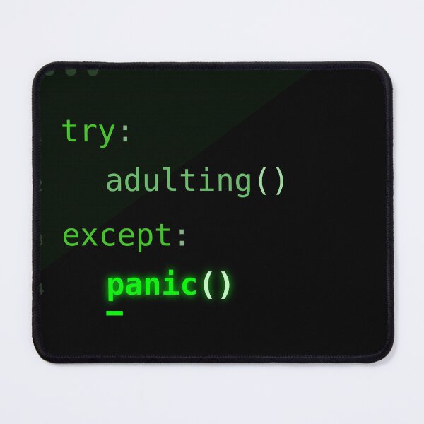 Item preview, Adulting Exception Handler designed and sold by The boys.