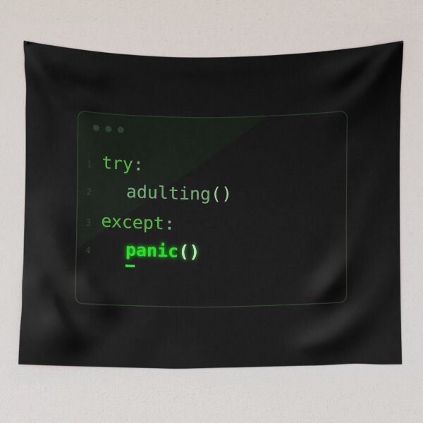 Item preview, Adulting Exception Handler designed and sold by The boys.