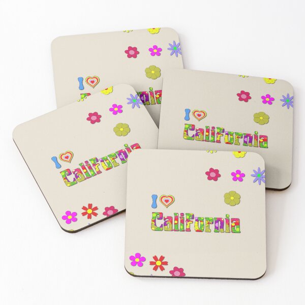 Item preview, Retro 70s California Floral Typography | Vintage Groovy I Love California Graphic designed and sold by DeeLulu.