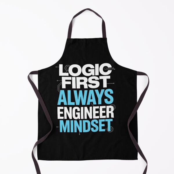 Item preview, Logic First Always – Engineer Mindset Quote Design designed and sold by oblexwear.