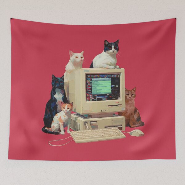 Item preview, Feline Tech Support designed and sold by Lidra Zehcnas.