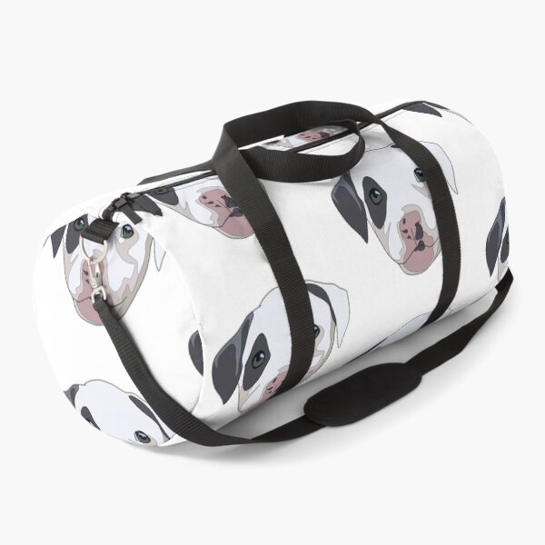 Item preview, Copy of Black and white pitbull puppy designed and sold by LeahcarsArt.