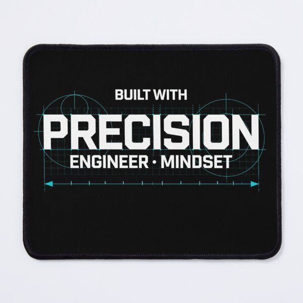 Item preview, Built With Precision – Minimal Engineer Design designed and sold by oblexwear.