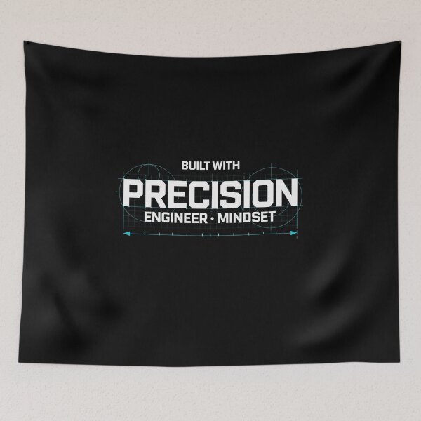 Item preview, Built With Precision – Minimal Engineer Design designed and sold by oblexwear.