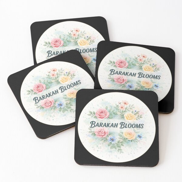 Item preview, Barakah Blooms - Pastel Watercolor Floral Bouquet (V.2) designed and sold by D-Islamic.
