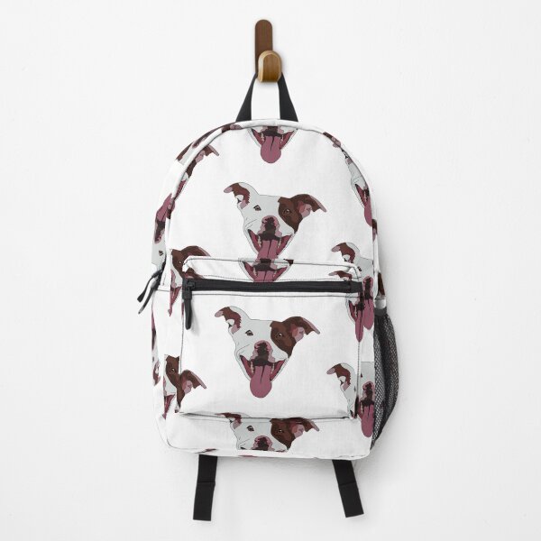 Item preview, Red and white pitbull designed and sold by LeahcarsArt.