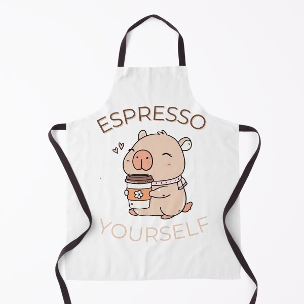 Item preview, Cute Capybara Espresso Yourself Coffee  designed and sold by SomBlanter.