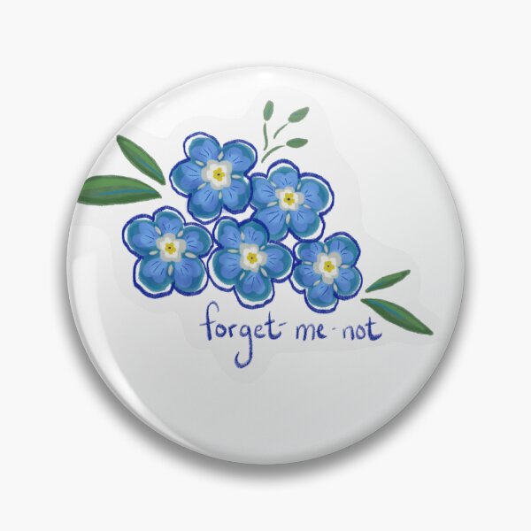 Item preview, Forget Me Not Flowers designed and sold by arrowofthyme.