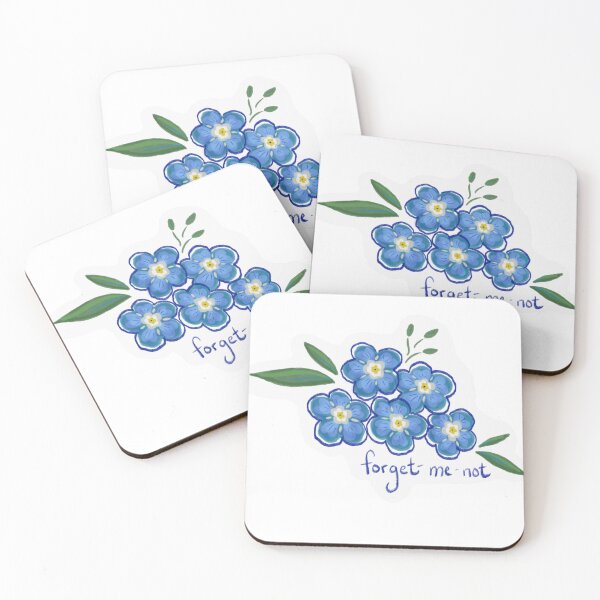 Item preview, Forget Me Not Flowers designed and sold by arrowofthyme.