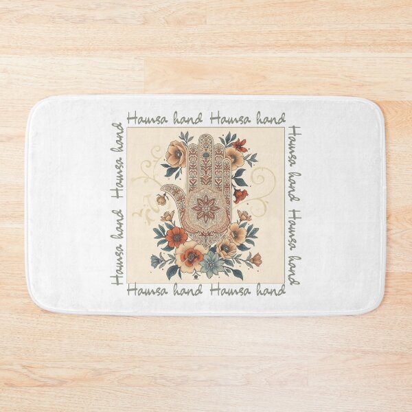 Item preview, Floral Hamsa with Mandala – Spiritual Hand of Protection and Positive Energy designed and sold by JuanaDesigns.