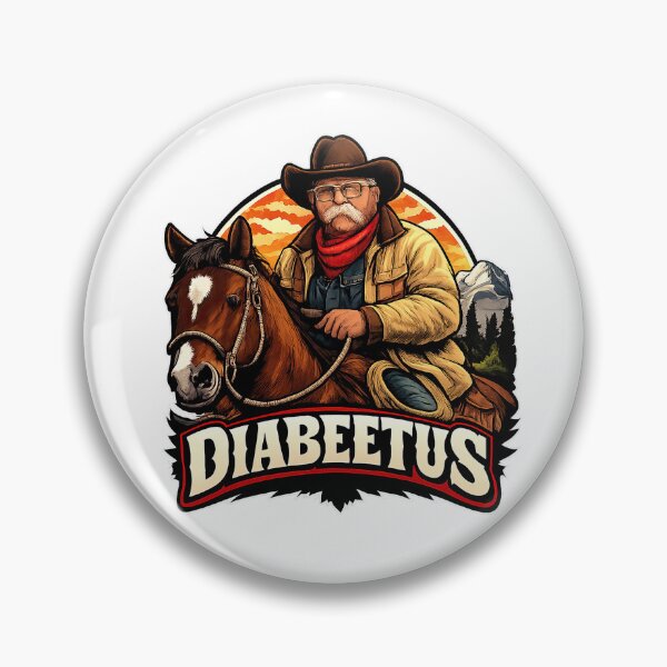 Item preview, Diabeetus - Wilford Brimley Horse Diabetes designed and sold by riotstickerco.