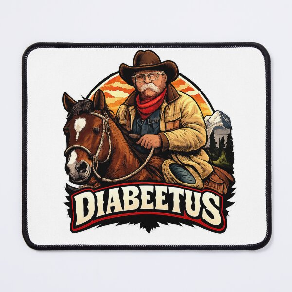 Item preview, Diabeetus - Wilford Brimley Horse Diabetes designed and sold by riotstickerco.