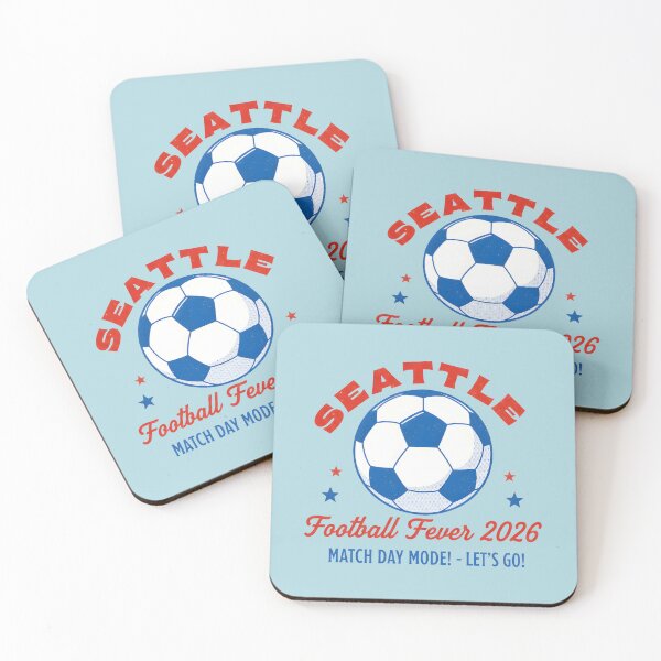 Item preview, Seattle Washington 2026 Football Soccer USA  designed and sold by HowToCanadian.