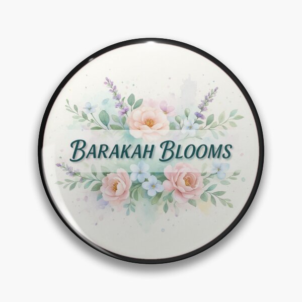 Item preview, Barakah Blooms - Pastel Watercolor Floral Bouquet (V.4) designed and sold by D-Islamic.