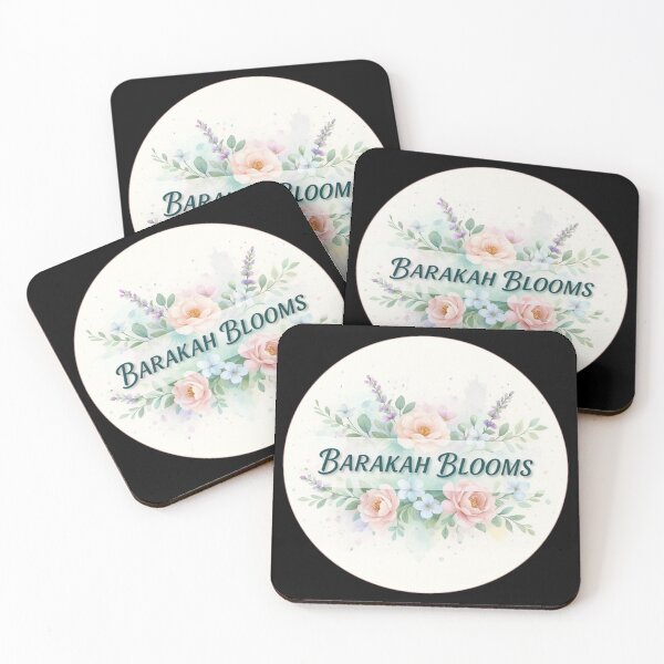 Item preview, Barakah Blooms - Pastel Watercolor Floral Bouquet (V.4) designed and sold by D-Islamic.