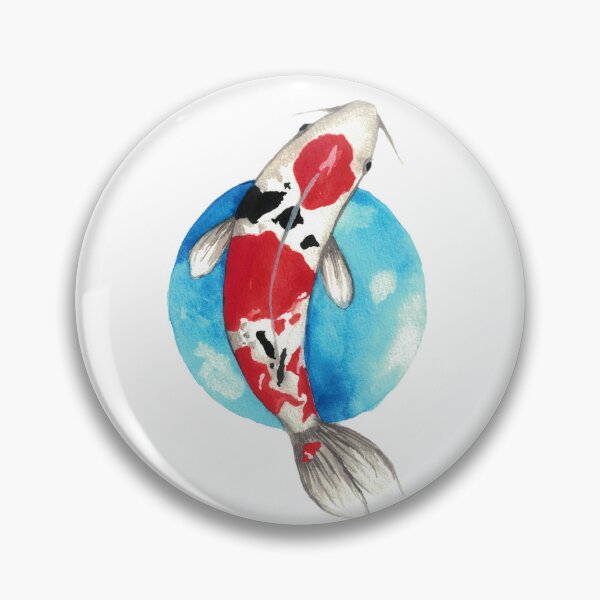 Artikelvorschau, Aquarell-Koi II entworfen und verkauft von SaskyaFate.