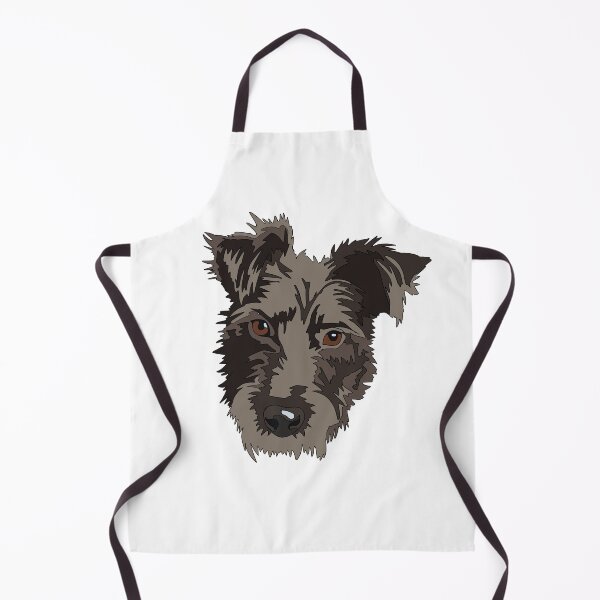 Item preview, Scruffy brown mutt designed and sold by LeahcarsArt.