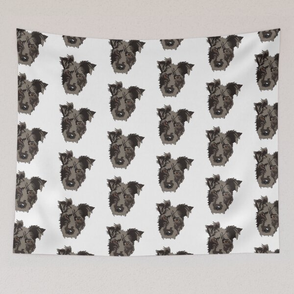 Item preview, Scruffy brown mutt designed and sold by LeahcarsArt.