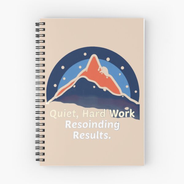 Item preview, Quiet Grind Loud Results – Motivational Mindset Quote Sticker designed and sold by MyDesigneStore.