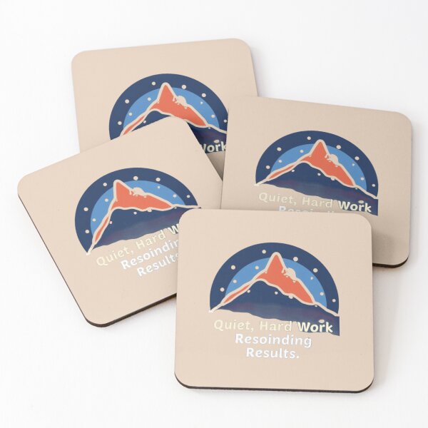 Item preview, Quiet Grind Loud Results – Motivational Mindset Quote Sticker designed and sold by MyDesigneStore.