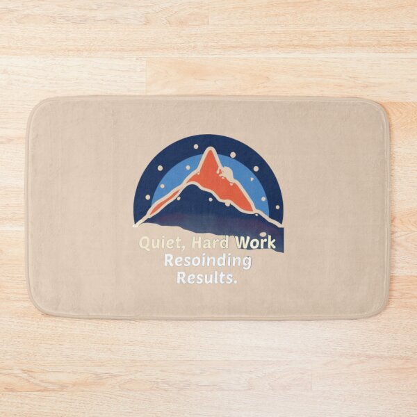 Item preview, Quiet Grind Loud Results – Motivational Mindset Quote Sticker designed and sold by MyDesigneStore.