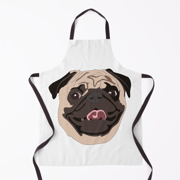 Item preview, Copy of Cute brown and black pug designed and sold by LeahcarsArt.