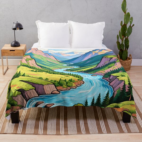 Item preview, Senic mountains, valleys and a river views. designed and sold by Nomad-Maynard.
