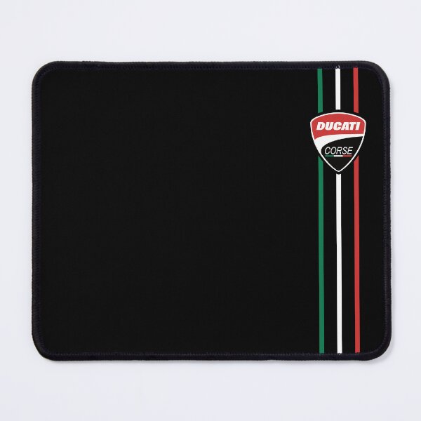 Item preview, Ducati Corse Shield with Italian Flag Stripes – Moto Racing Design designed and sold by Fan Art Station .