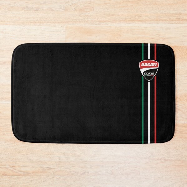 Item preview, Ducati Corse Shield with Italian Flag Stripes – Moto Racing Design designed and sold by Fan Art Station .