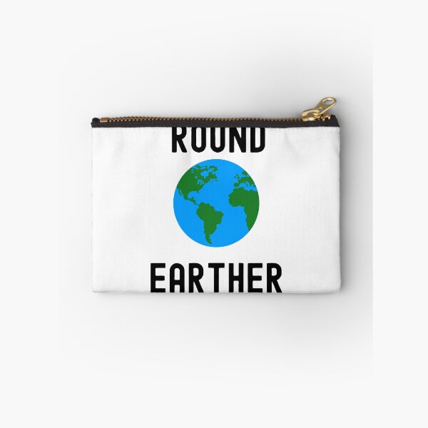 Item preview, Funny Nerdy Round Earther Science Teacher Black Text designed and sold by MathWare MathClips.