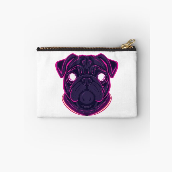 Item preview, Neon Tech Pug – Futuristic Cyber Dog Design designed and sold by PugsRus.