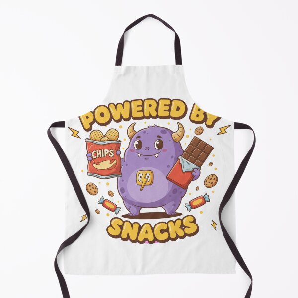 Artikelvorschau, Retro-Neon-Maskottchen – Angetrieben von Snacks entworfen und verkauft von Tily360.