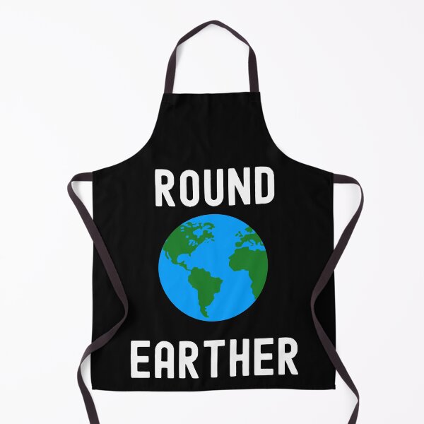 Item preview, Funny Nerdy Round Earther Science Teacher White Text designed and sold by MathWare MathClips.